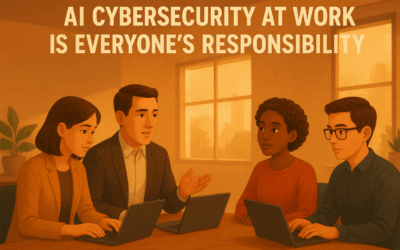 AI Cybersecurity at Work: How to Use AI Safely and Protect Your Business